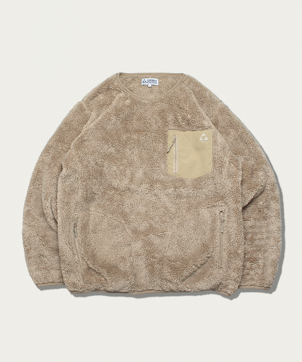GERRY bulky fleece pullover