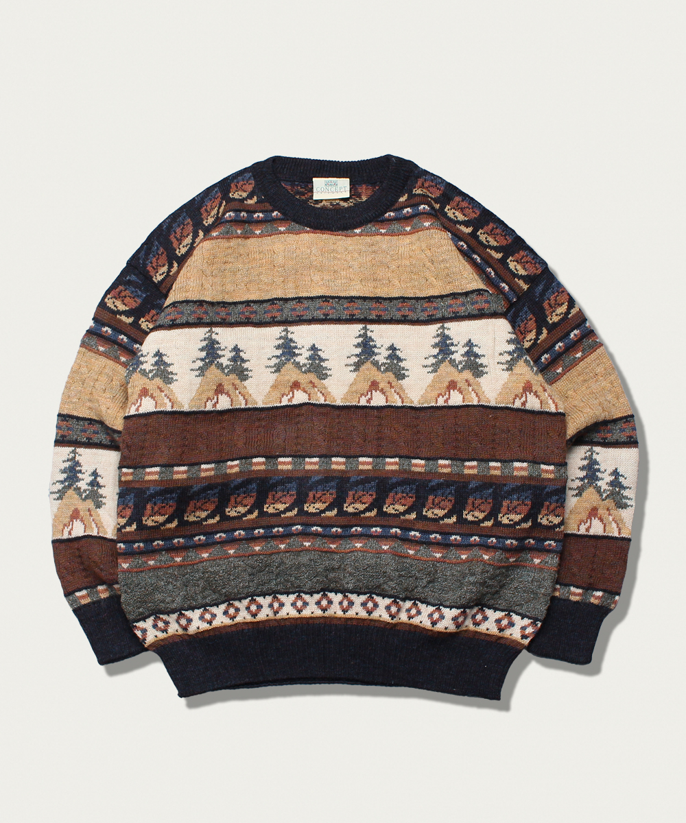 Concept british wool sweater