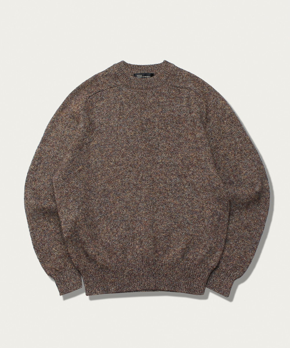 TETSU shetland wool sweater